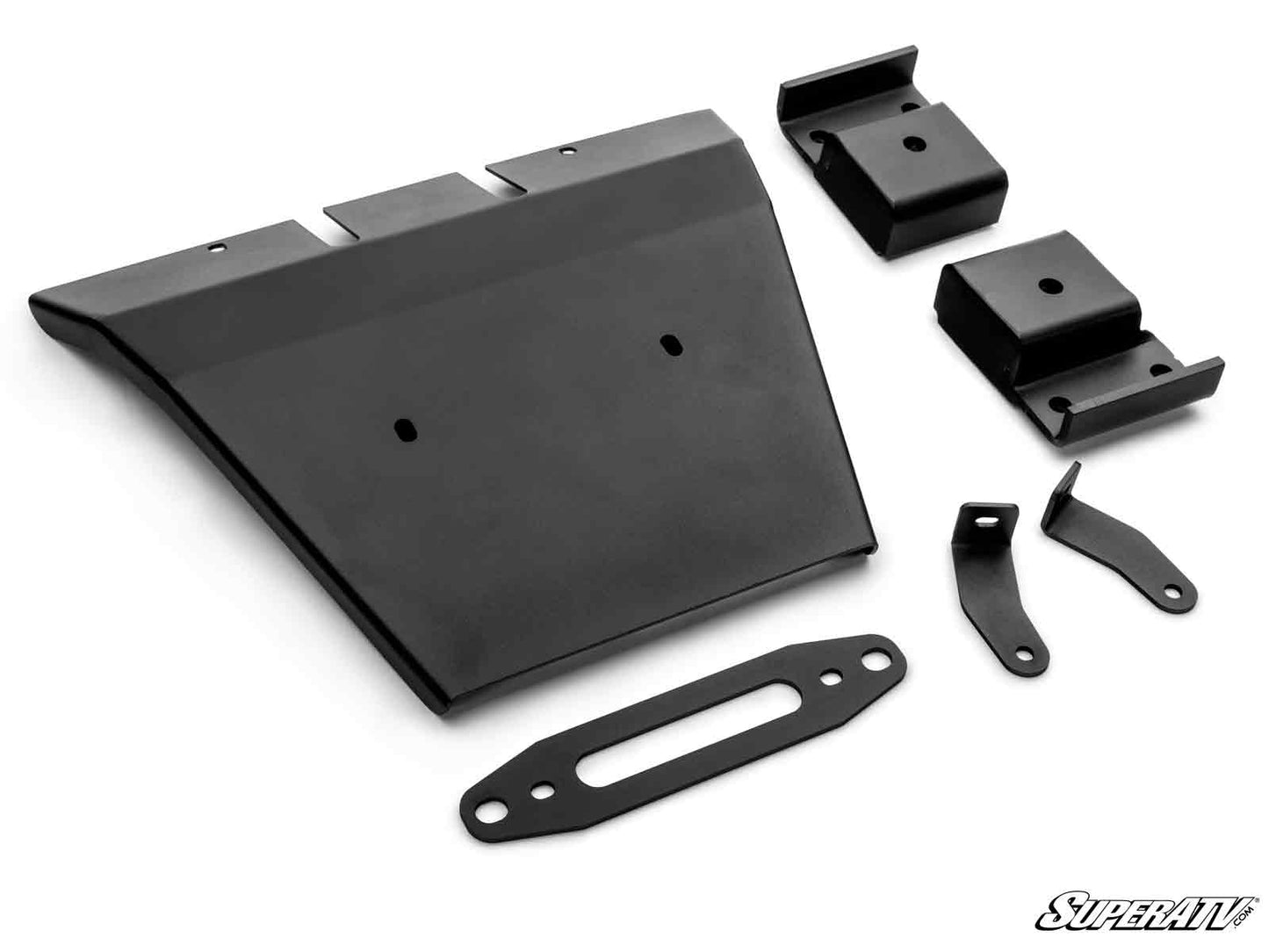 SuperATV - Can-Am Defender Heavy Weight Winch-Ready Front Bumper