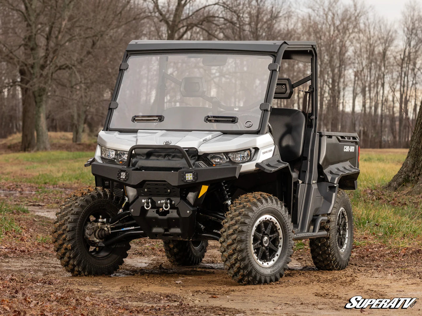 SuperATV - Can-Am Defender Vented Full Windshield
