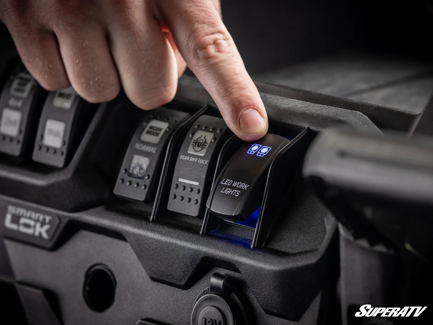 SuperATV - Can-Am Defender Rear-Facing LED Cube Lights