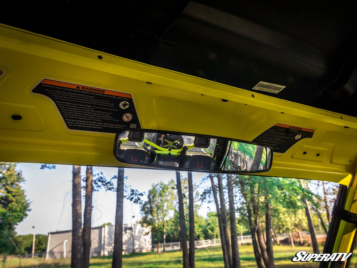 CAN-AM DEFENDER CURVED REAR VIEW MIRROR