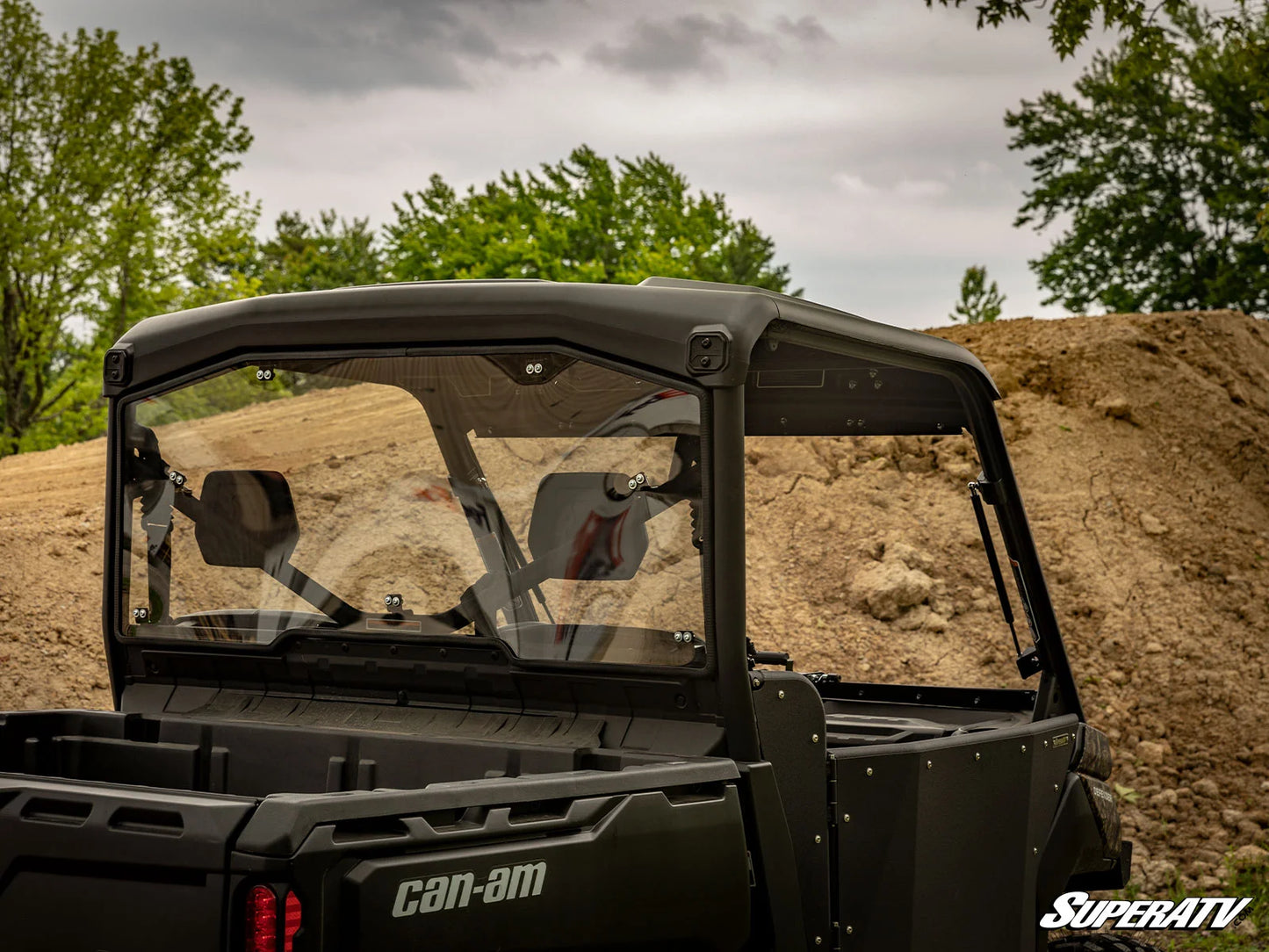 SuperATV - Can-Am Defender Rear Windshield