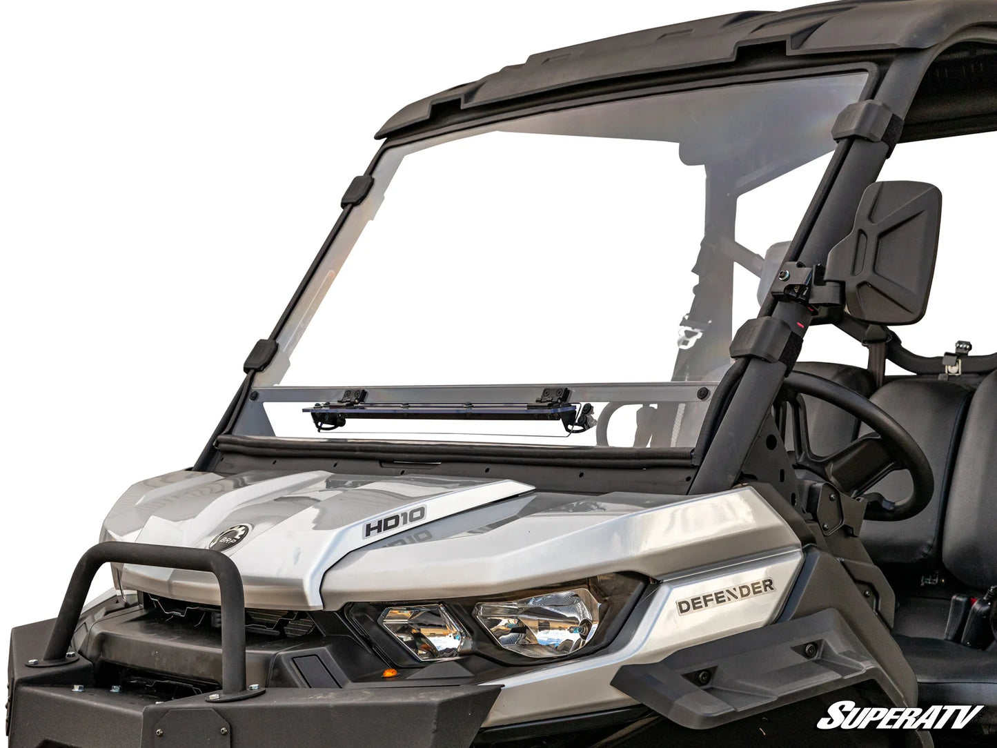 SuperATV - Can-Am Defender Vented Full Windshield
