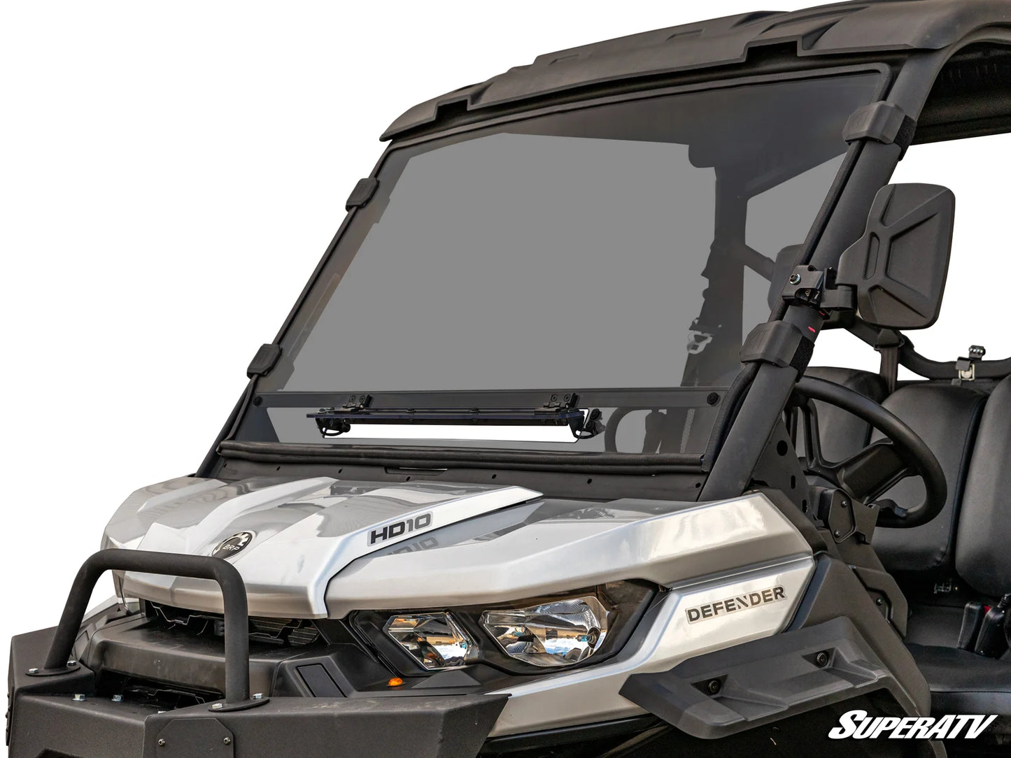 SuperATV - Can-Am Defender Vented Full Windshield