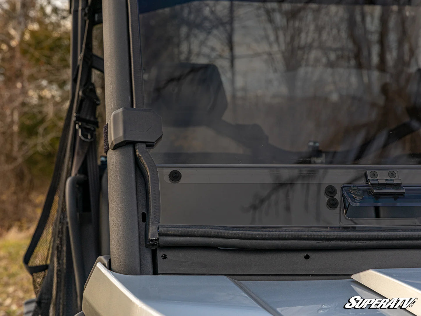 SuperATV - Can-Am Defender Vented Full Windshield