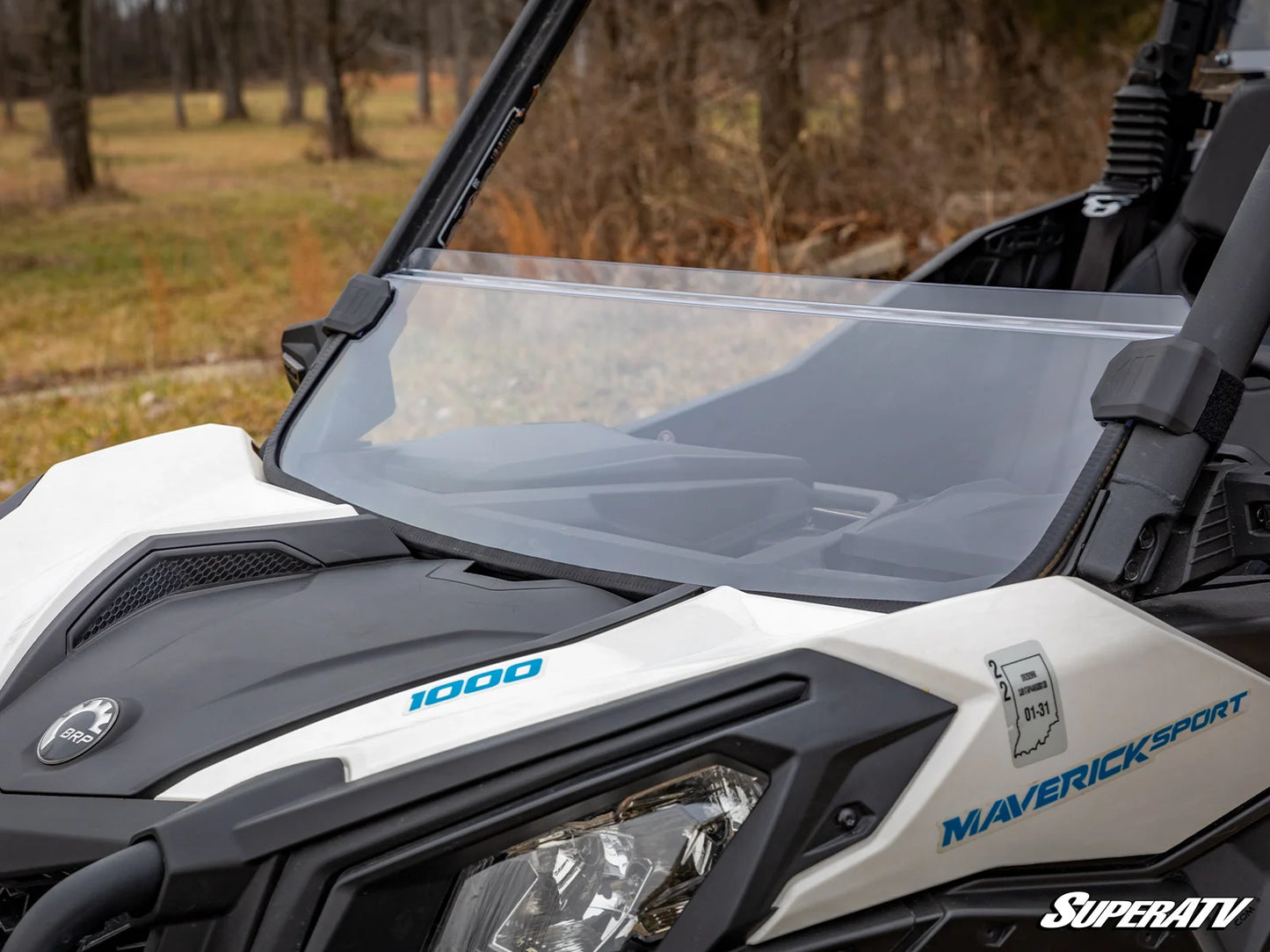 SuperATV - Can-Am Maverick Trail Half Windshield