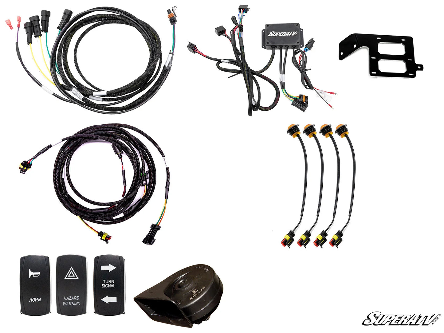 SuperATV - Can-Am Maverick Sport Plug & Play Turn Signal Kit