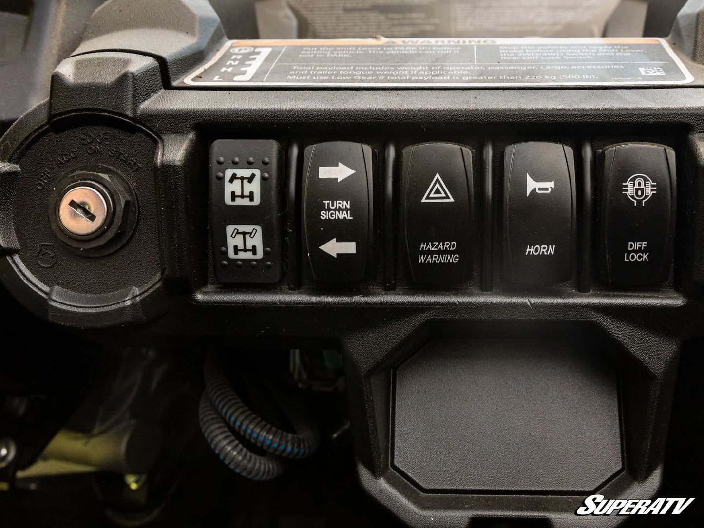 SuperATV - Can-Am Maverick Sport Plug & Play Turn Signal Kit