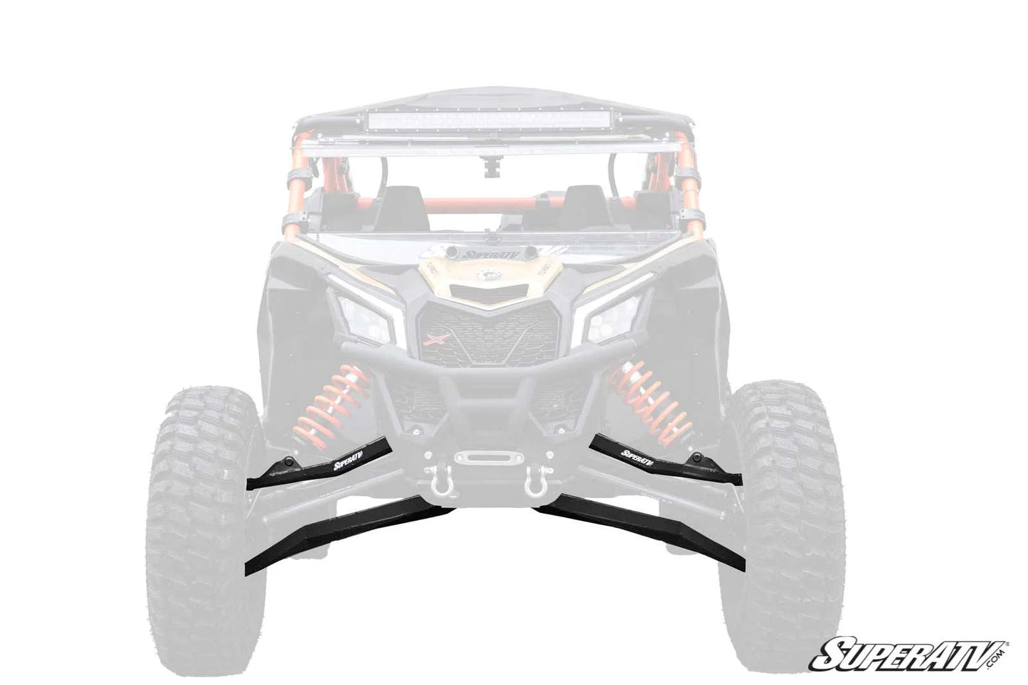 SuperATV - Can-Am Maverick X3 High Clearance Boxed Front A-Arms