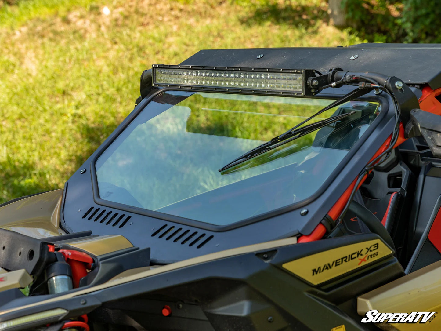 SuperATV - Can-am Maverick X3 Glass Windshield