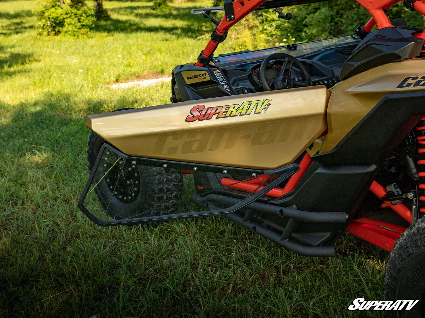 SuperATV - Can-Am Maverick X3 Clear Lower Doors