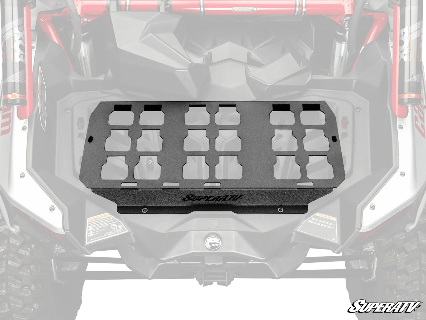 SuperATV - Can-Am Maverick X3 Milwaukee Compatible Bed Mount