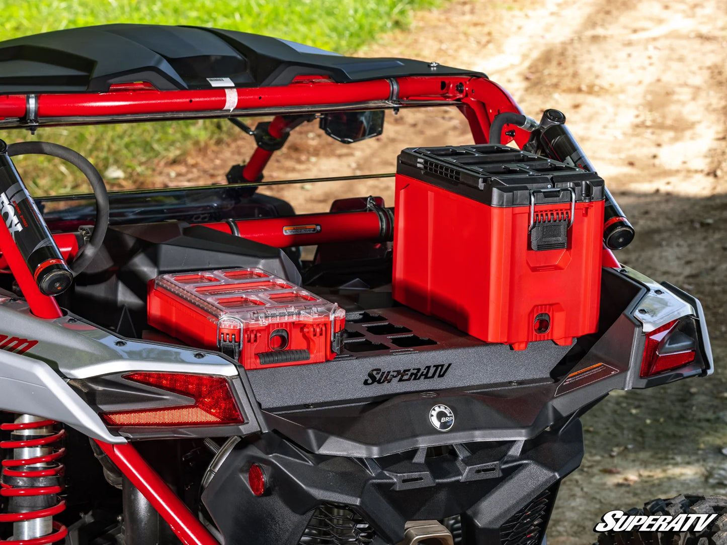 SuperATV - Can-Am Maverick X3 Milwaukee Compatible Bed Mount