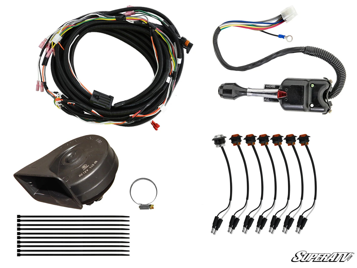 SuperATV - Can-Am Maverick X3 Plug & Play Turn Signal Kit
