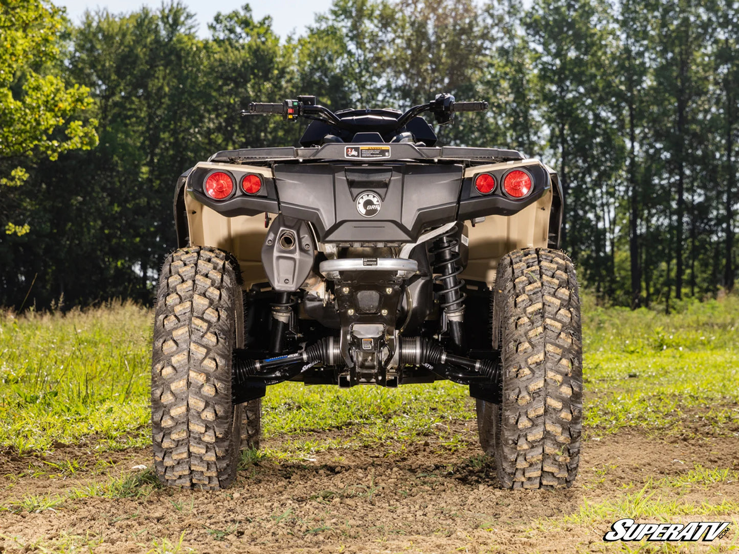 SuperATV - Can-Am Outlander High-Clearance 2" Rear Offset Trailing Arms