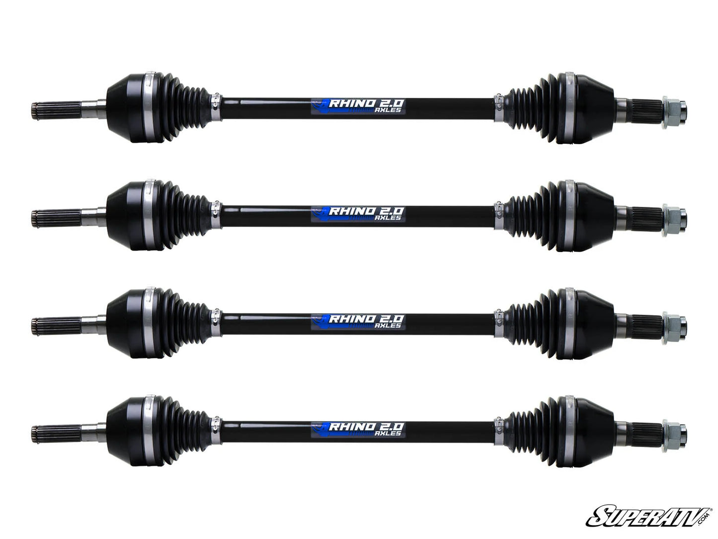 SuperATV - Can-Am Defender HD9 Heavy-Duty Axles—Rhino 2.0