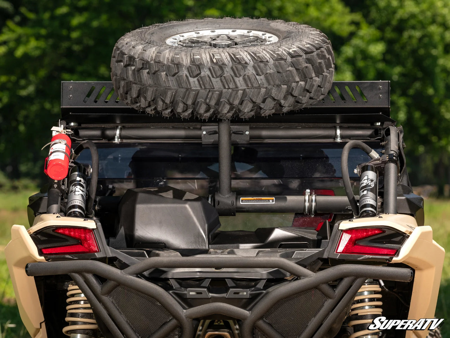 SuperATV - Can-Am Maverick X3 Spare Tire Carrier