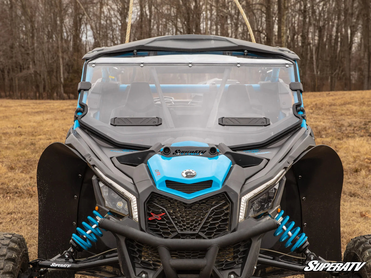 SuperATV - Can-Am Maverick X3 Vented Full Windshield