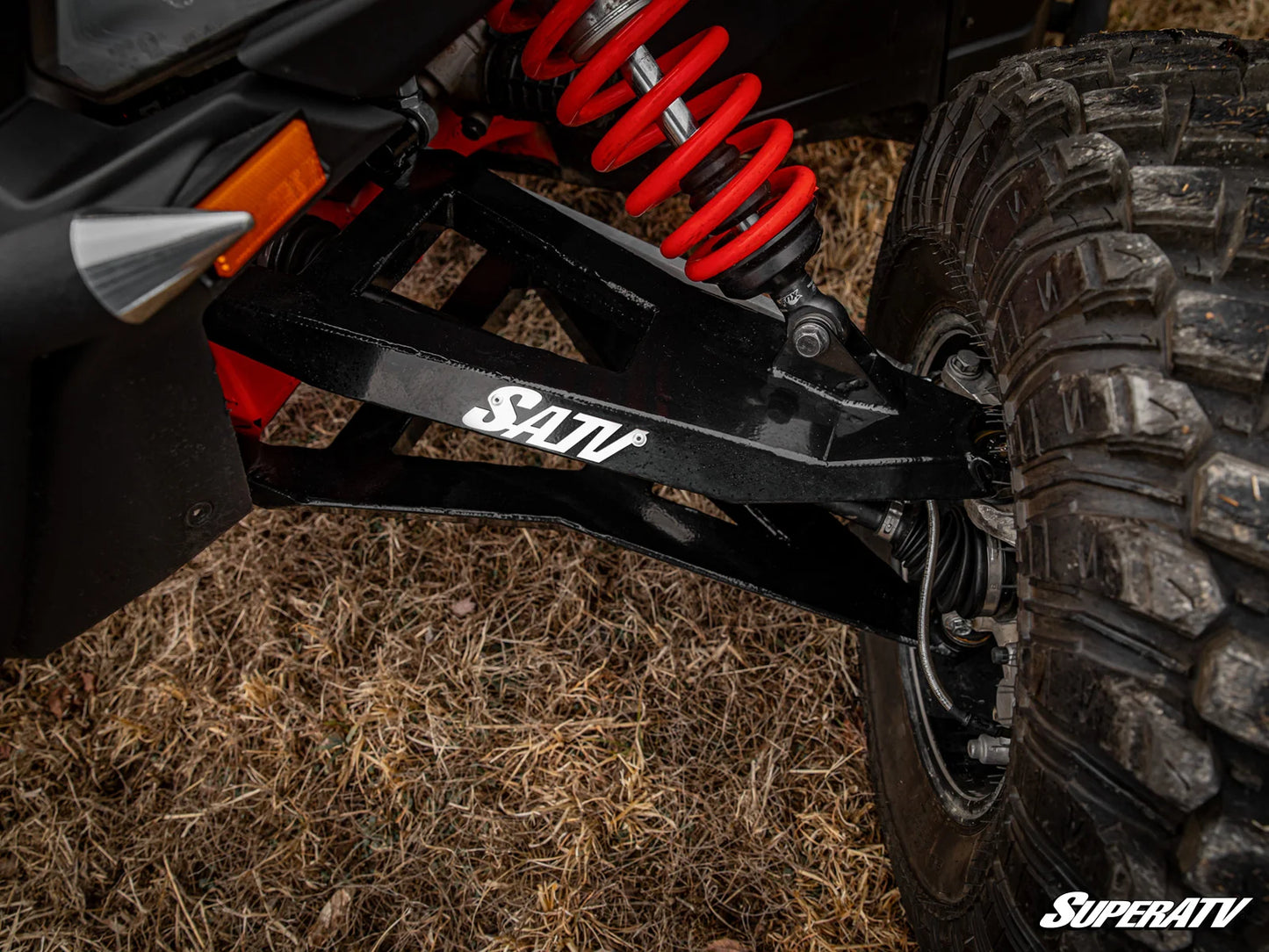 SuperATV - Can-Am Maverick X3 Sidewinder A-Arms—1.5" Forward Offset