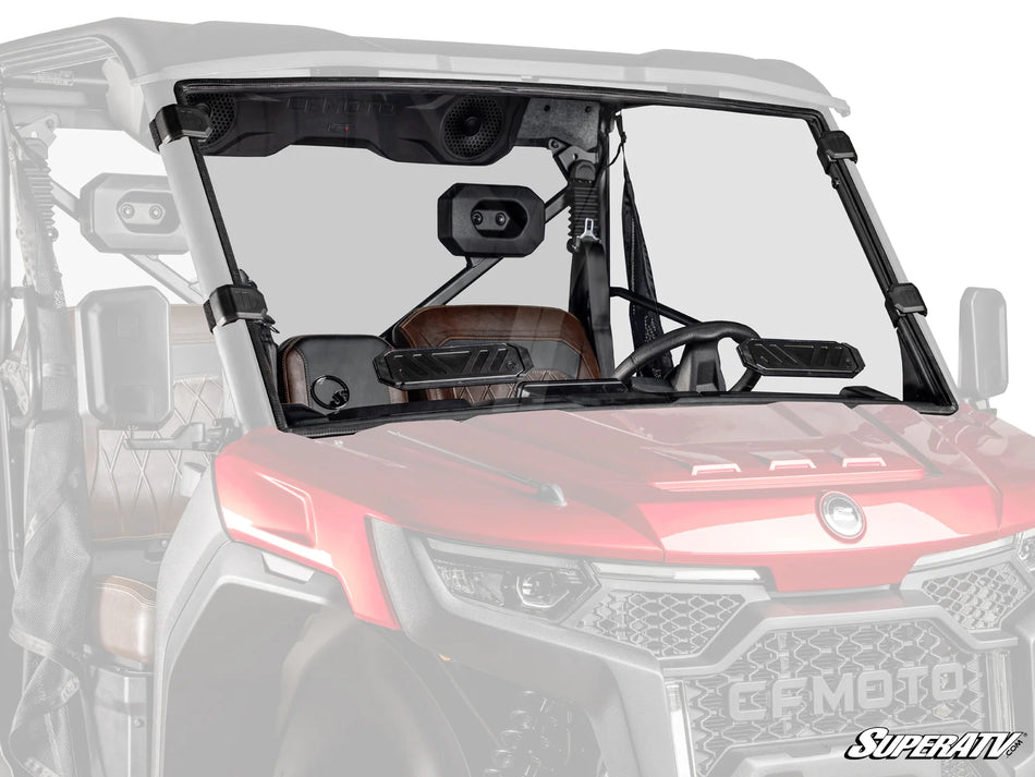 SuperATV - CFMOTO UForce U10 Pro Vented Full Windshield