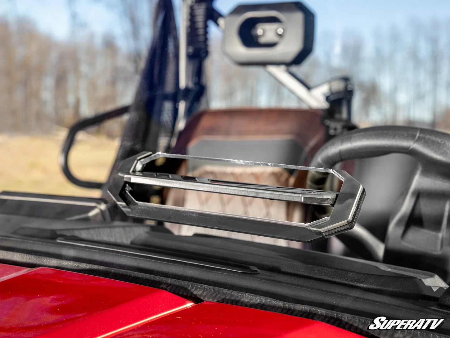 SuperATV - CFMOTO UForce U10 Pro Vented Full Windshield