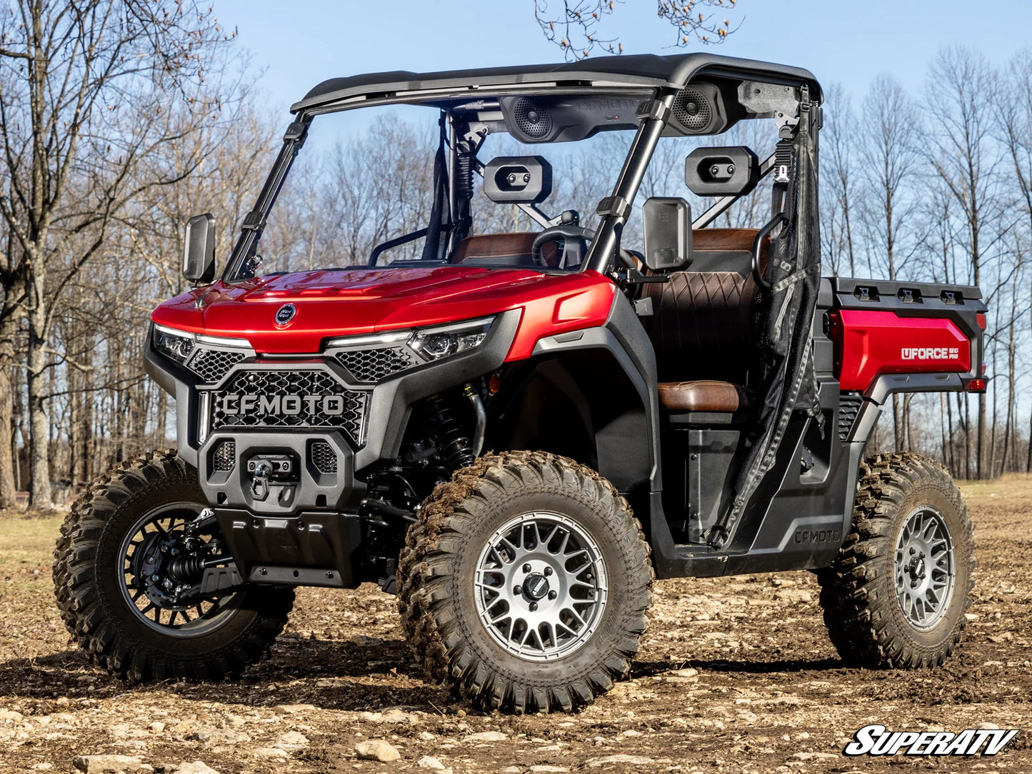 SuperATV - CFMOTO UForce U10 Pro Scratch-Resistant Full Windshield
