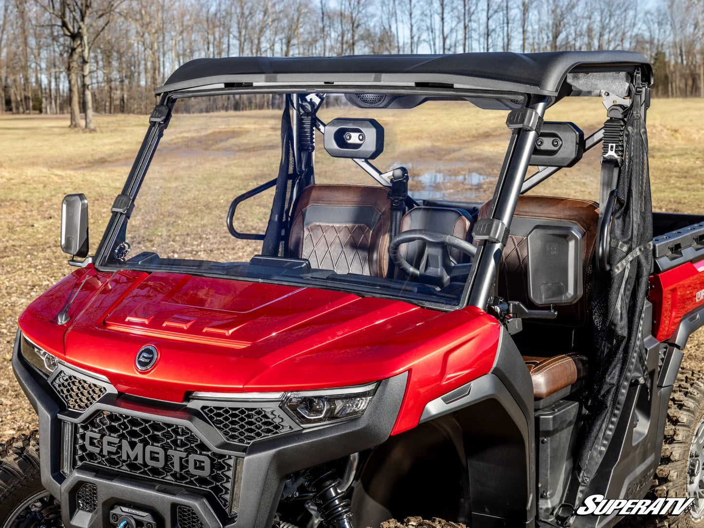 SuperATV - CFMOTO UForce U10 Pro Scratch-Resistant Full Windshield