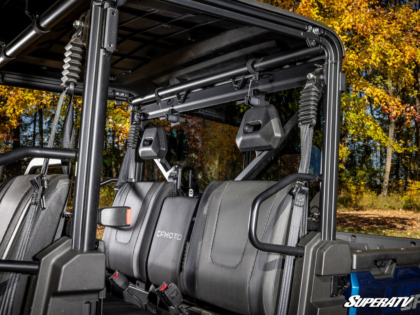 SuperATV - CFMOTO UForce 1000 Rear Glass Windshield