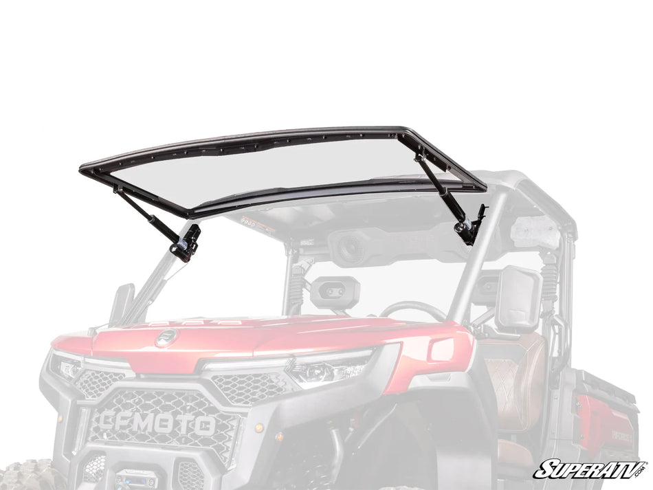 SuperATV - CFMOTO U10 Pro MaxDrive Power Flip Windshield