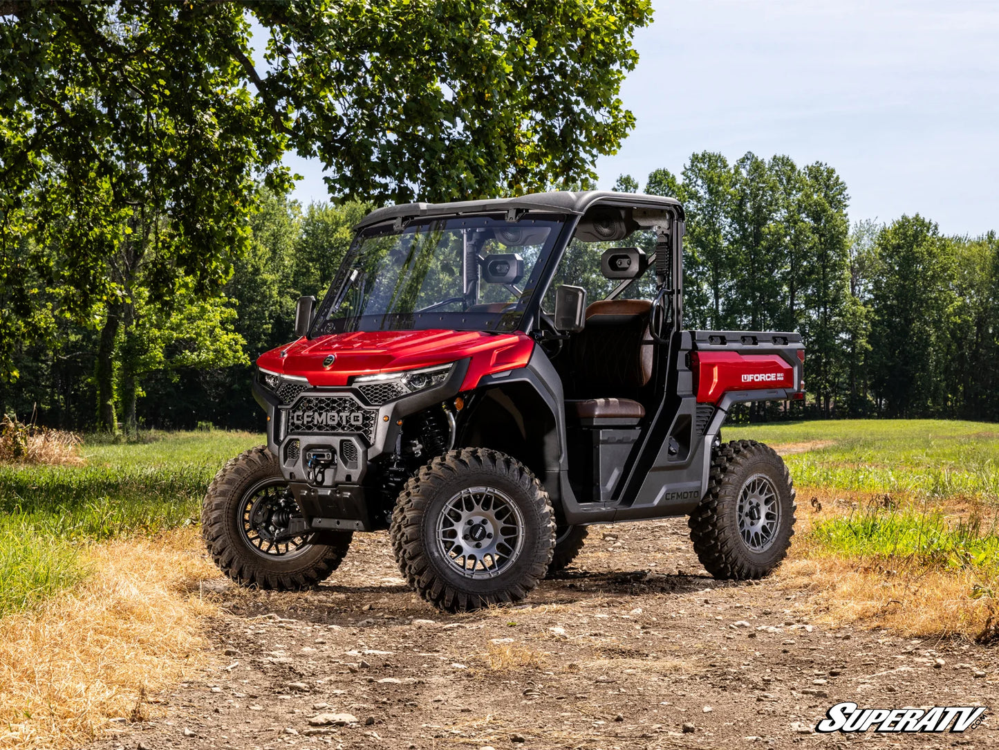 SuperATV - CFMOTO U10 Pro MaxDrive Power Flip Windshield