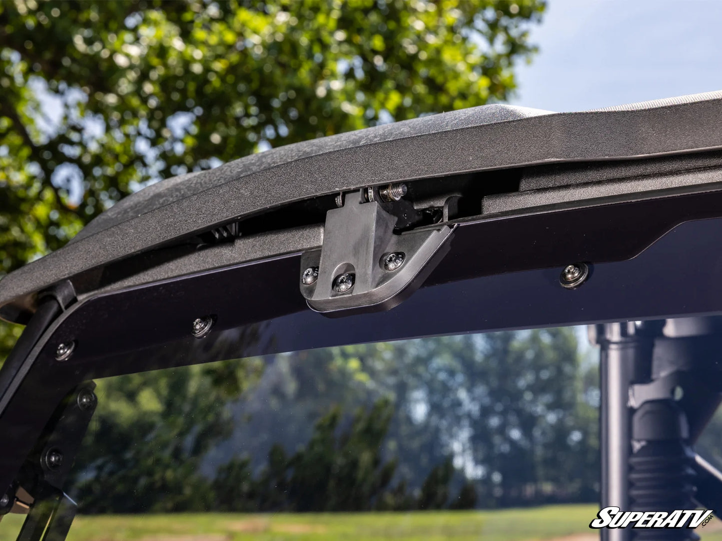 SuperATV - CFMOTO U10 Pro MaxDrive Power Flip Windshield