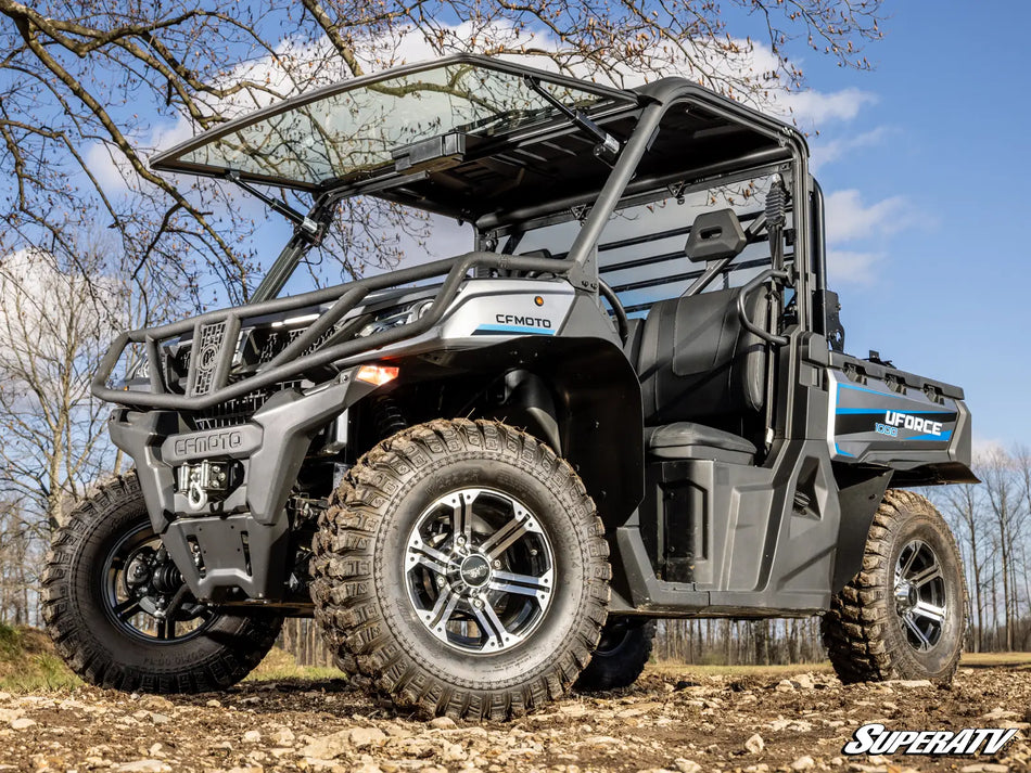 SuperATV - CFMOTO UForce 1000 MaxDrive Power Flip Glass Windshield