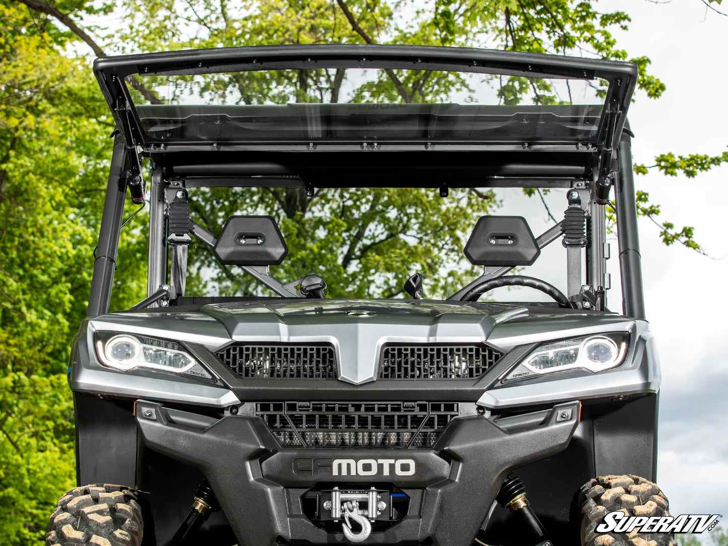 SUPERATV | UFORCE 1000 MAXDRIVE POWER FLIP WINDSHIELD