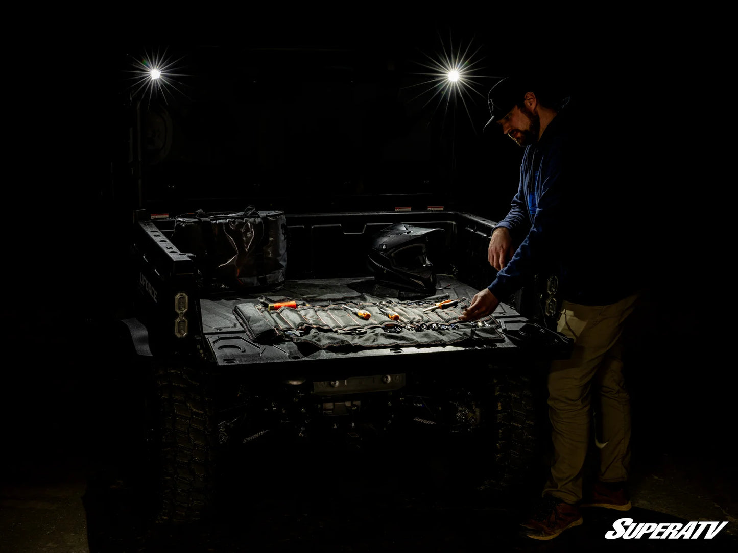 SuperATV - CFMOTO UForce 1000 Rear-Facing LED Cube Lights