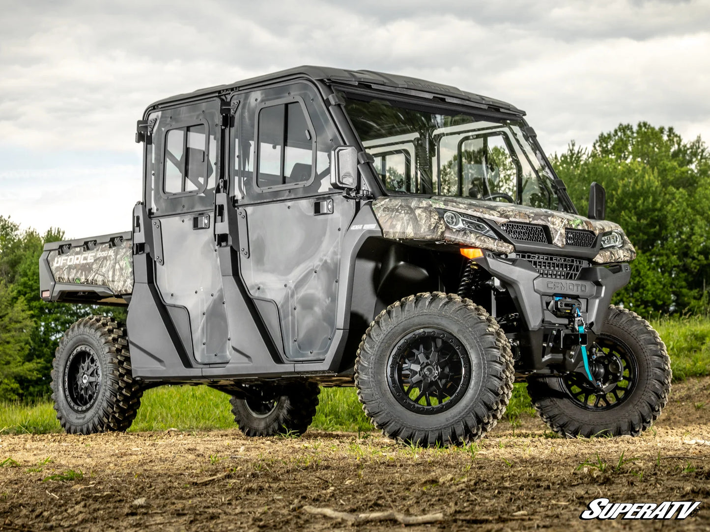 SuperATV - CFMOTO UForce 1000 XL Convertible Cab Enclosure Doors