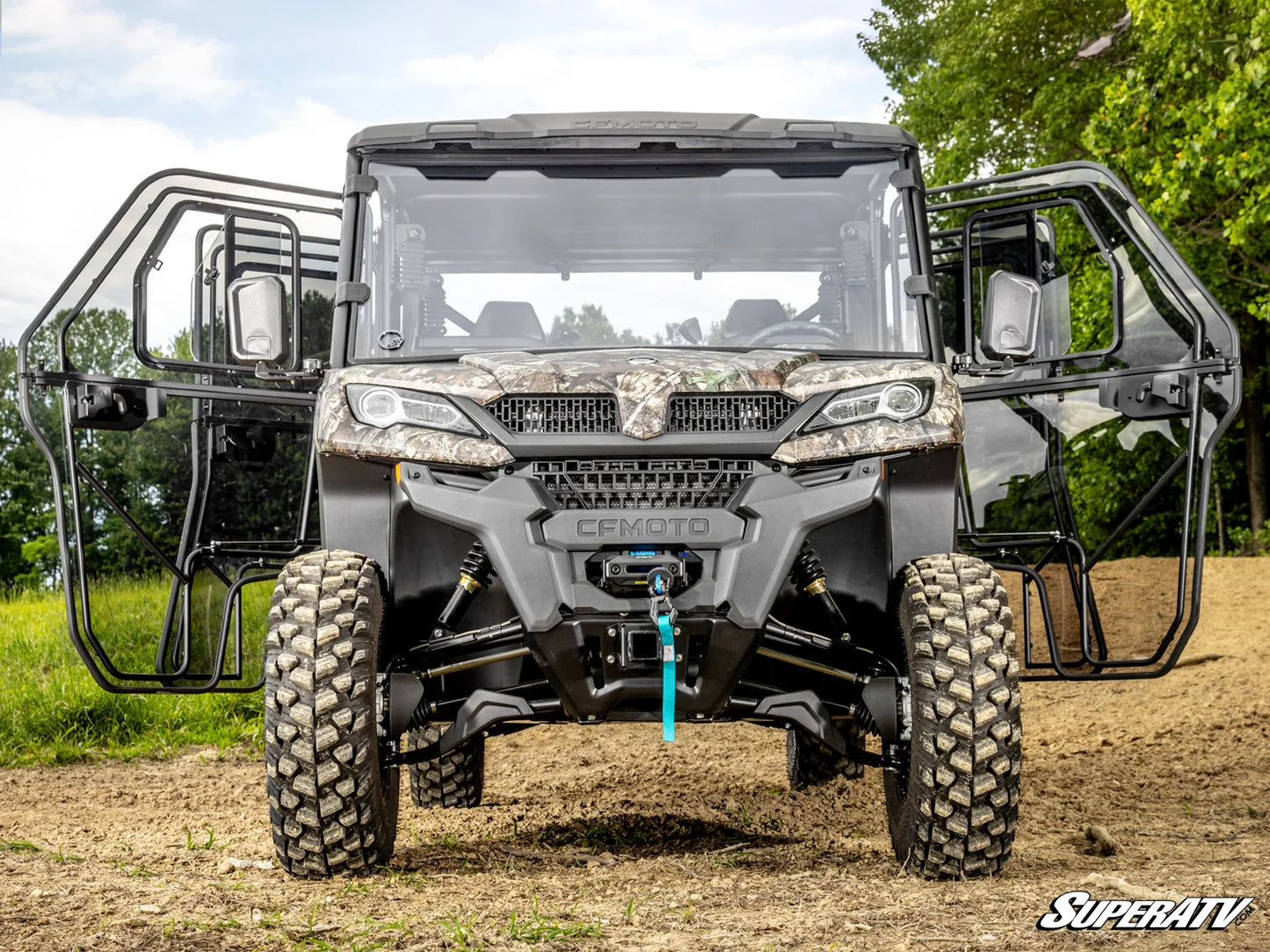 SuperATV - CFMOTO UForce 1000 XL Convertible Cab Enclosure Doors