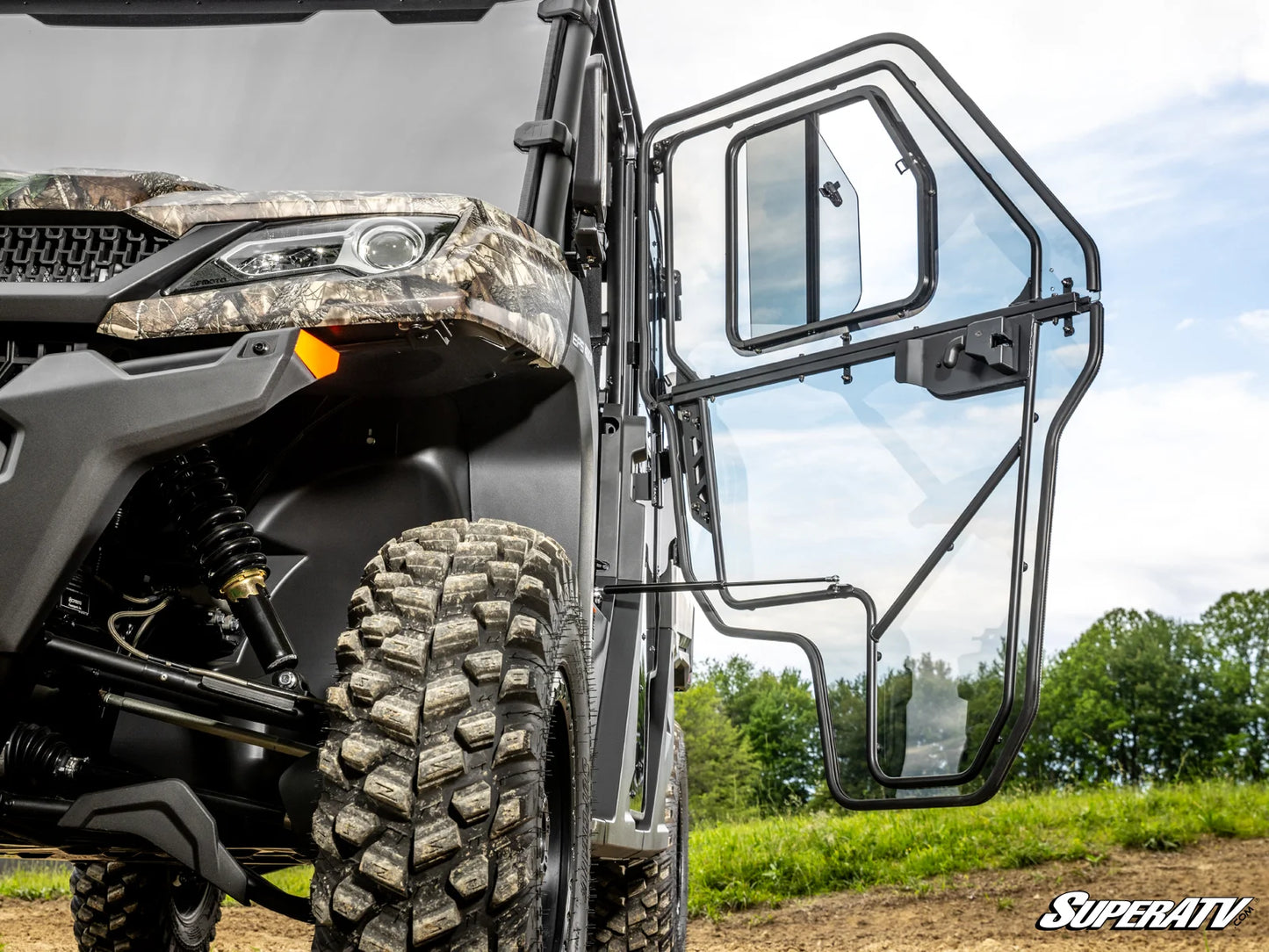 SuperATV - CFMOTO UForce 1000 XL Convertible Cab Enclosure Doors