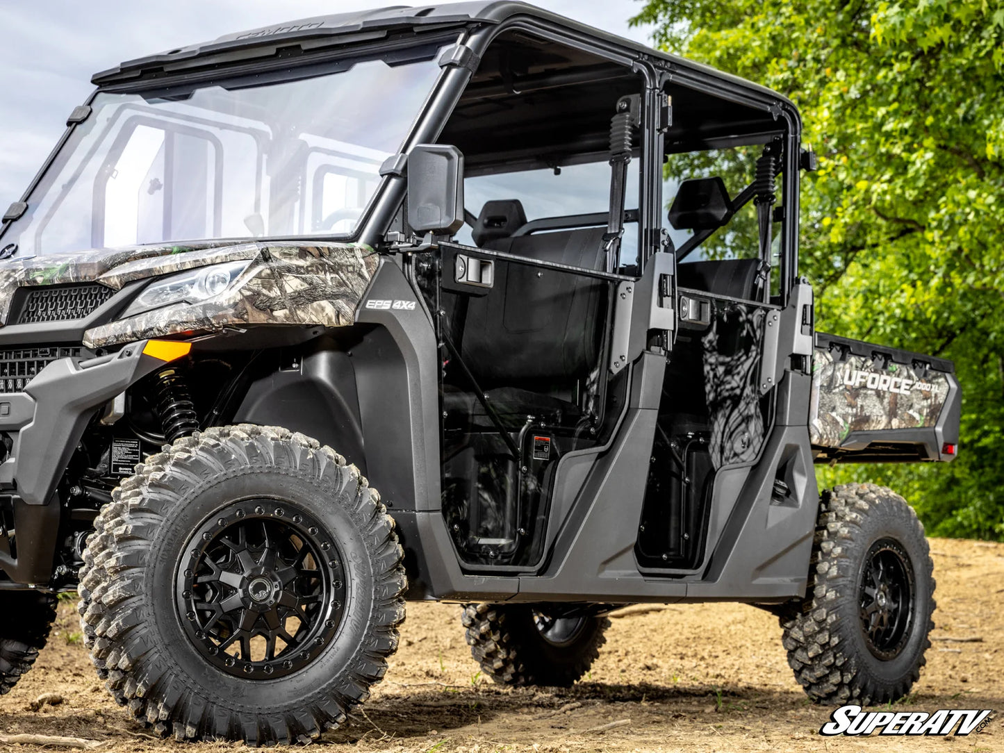 SuperATV - CFMOTO UForce 1000 XL Convertible Cab Enclosure Doors