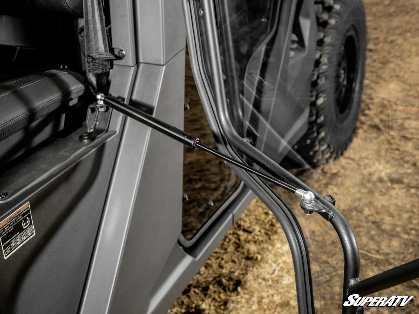 SuperATV - CFMOTO UForce 1000 XL Convertible Cab Enclosure Doors