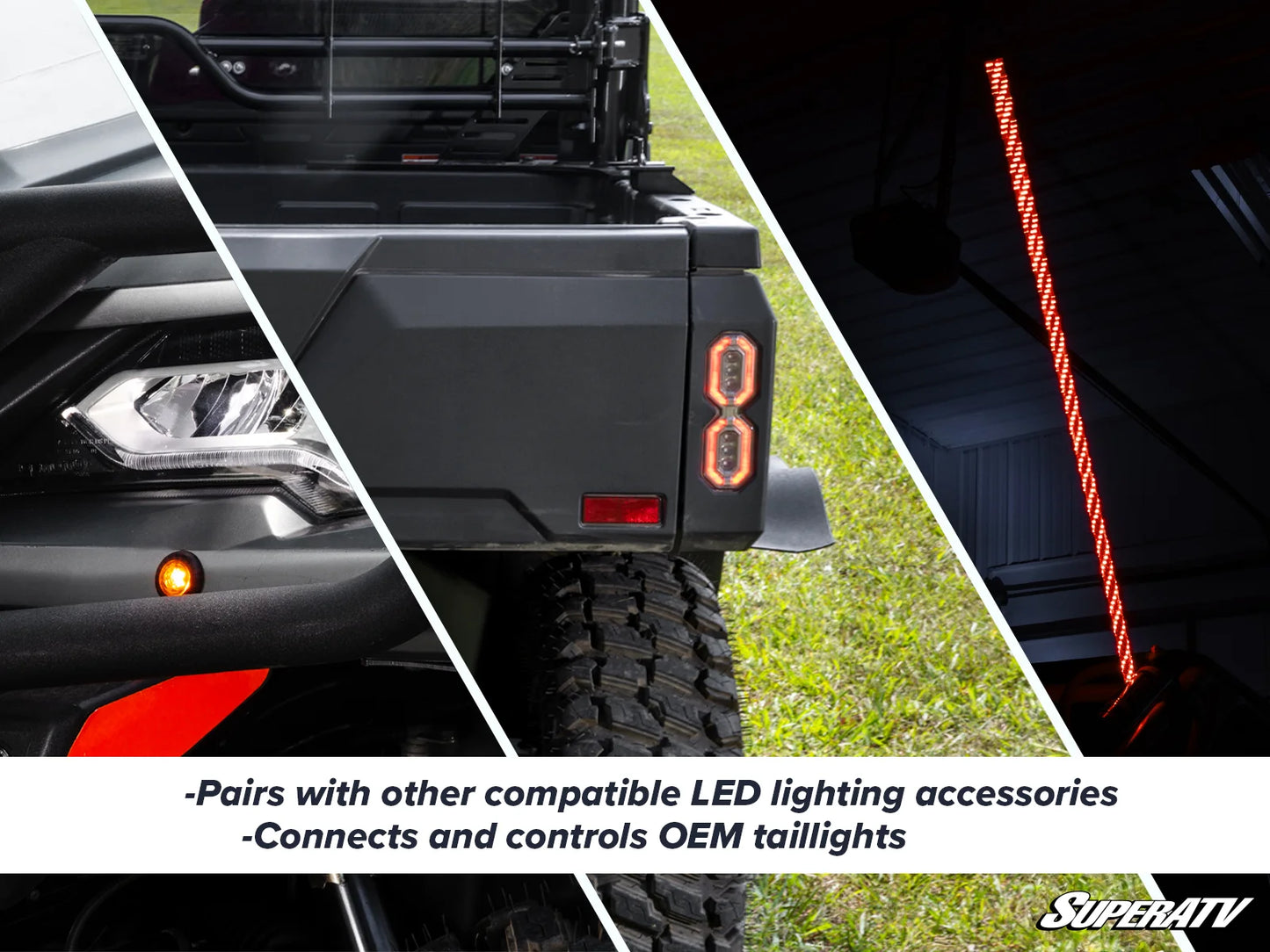 SuperATV - CFMOTO UForce 1000 Deluxe Self-Canceling Turn Signal Kit