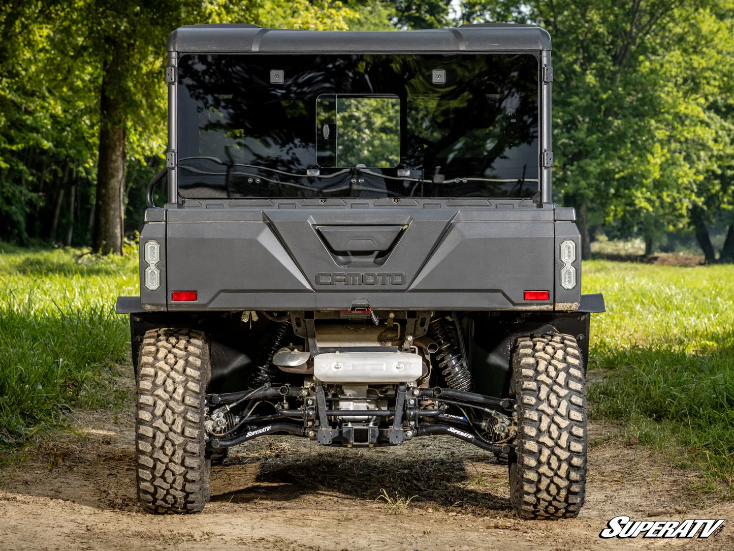 SuperATV - CFMOTO UForce 1000 Glass Sliding Rear Windshield