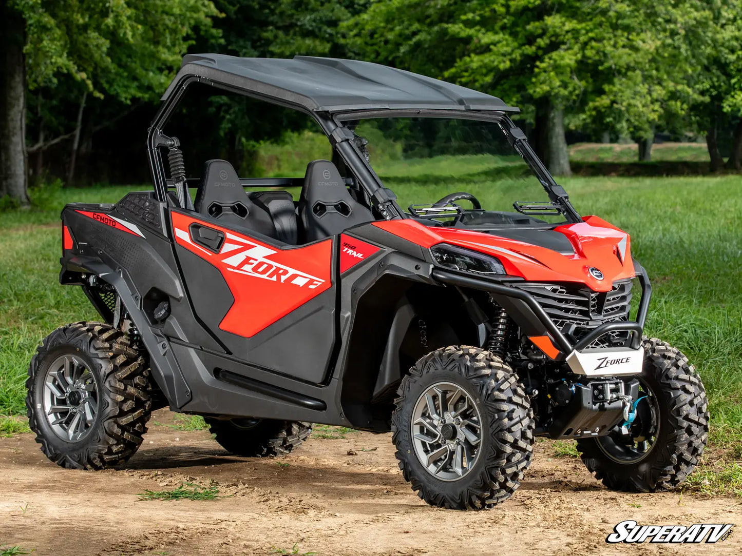 SUPERATV | CFMOTO ZFORCE 800 TRAIL/950 TRAIL/950 SPORT G2 VENTED FULL WINDSHIELD