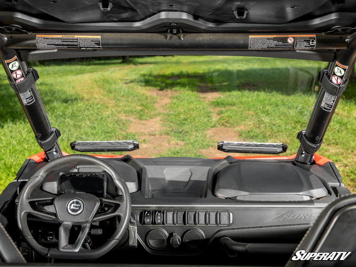 SUPERATV | CFMOTO ZFORCE 800 TRAIL/950 TRAIL/950 SPORT G2 VENTED FULL WINDSHIELD