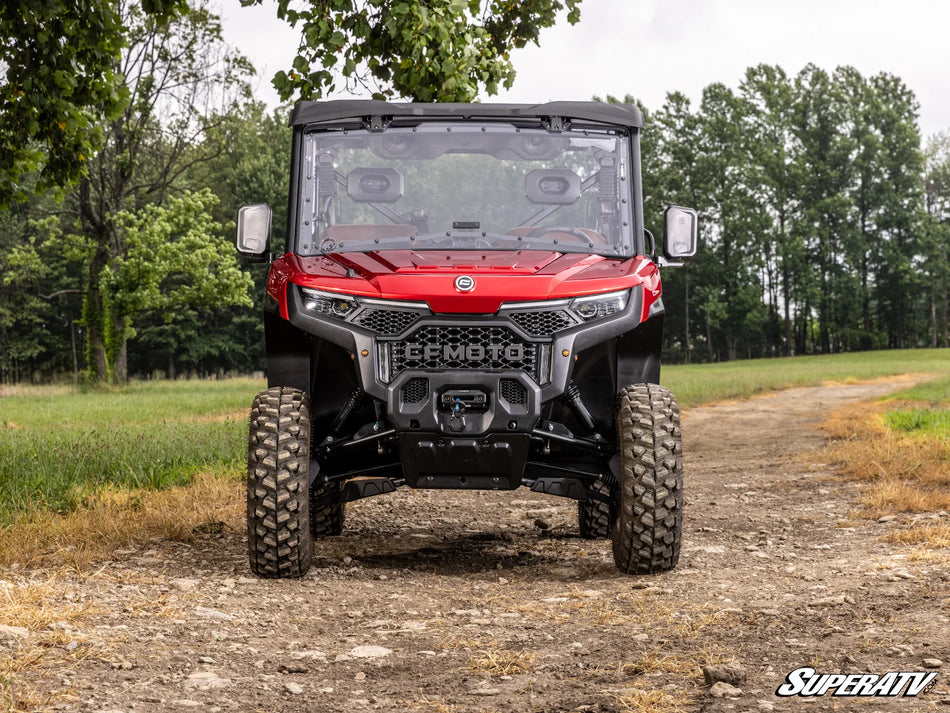 SuperATV - CFMOTO UForce U10 Pro Scratch-Resistant Flip Windshield