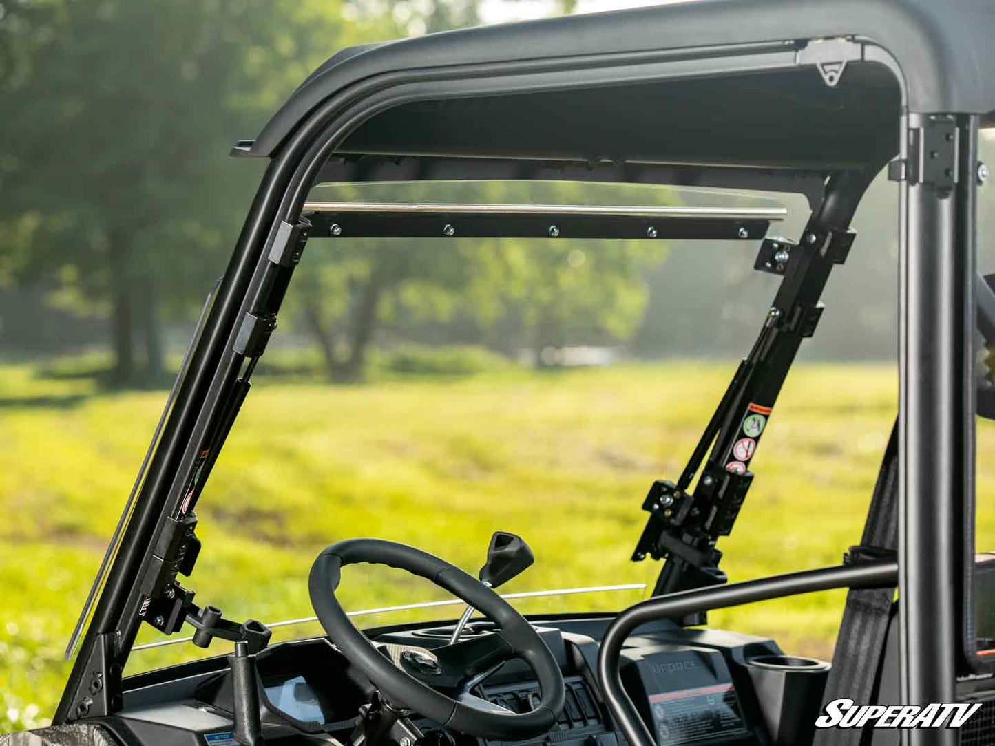 SuperATV - CFMOTO UForce 600 Scratch Resistant Flip Windshield