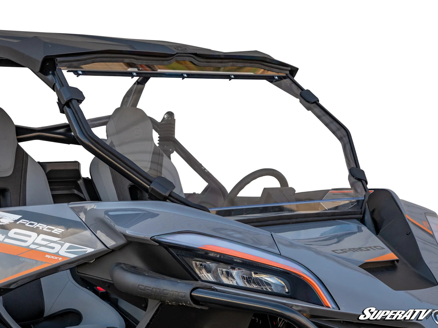 SuperATV - CFMOTO ZForce 950 Scratch Resistant Full Windshield
