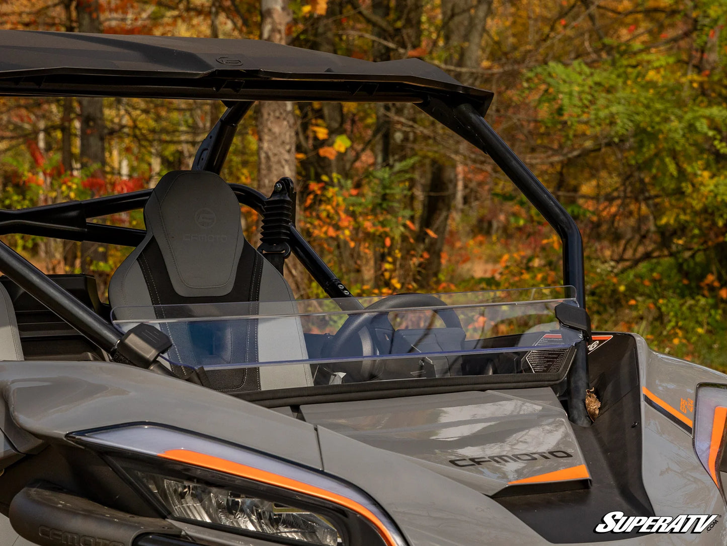 SuperATV - CFMOTO ZForce 950 Half Windshield
