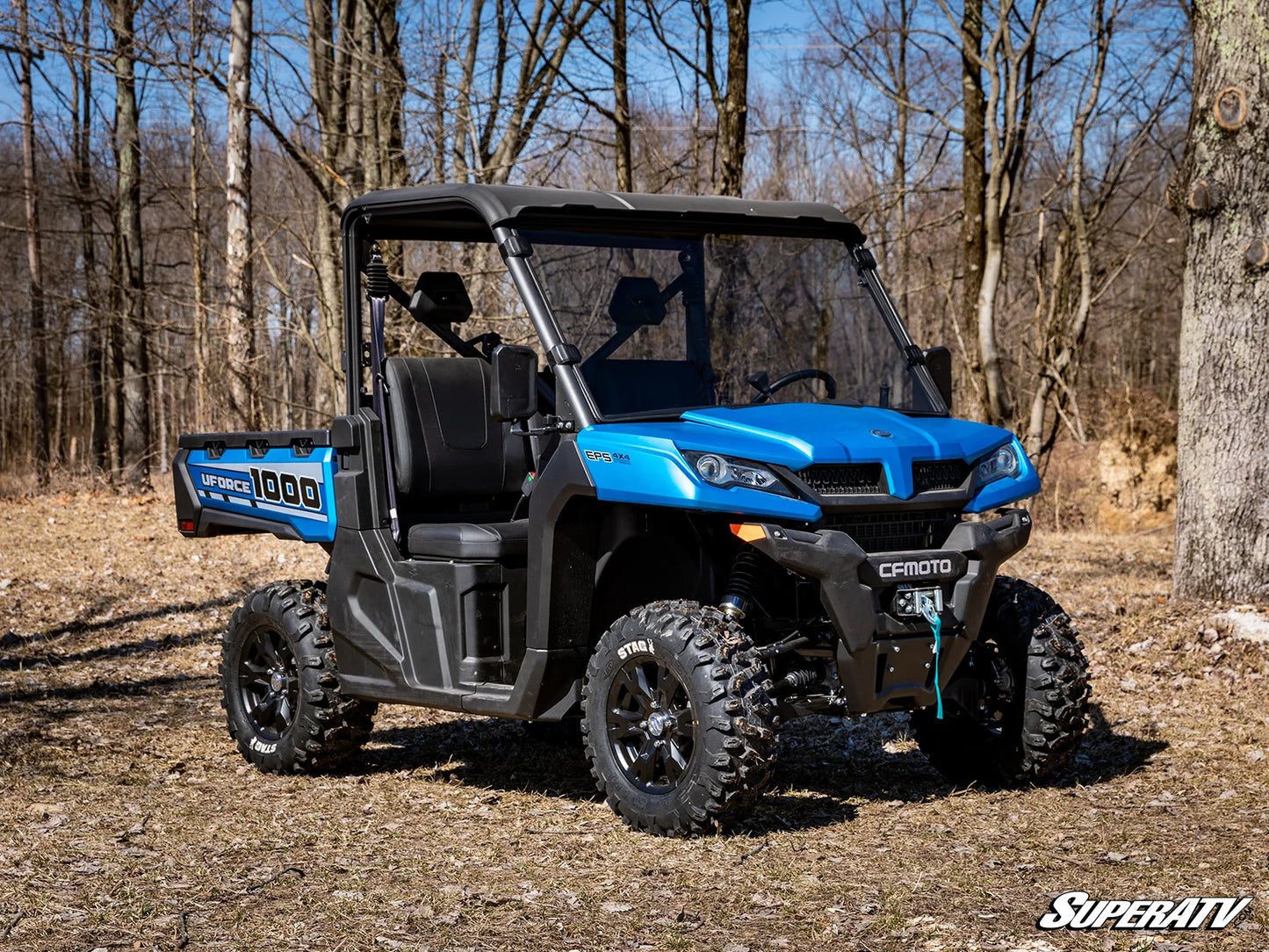 SuperATV - CFMOTO UForce 1000 Scratch Resistant Full Windshield