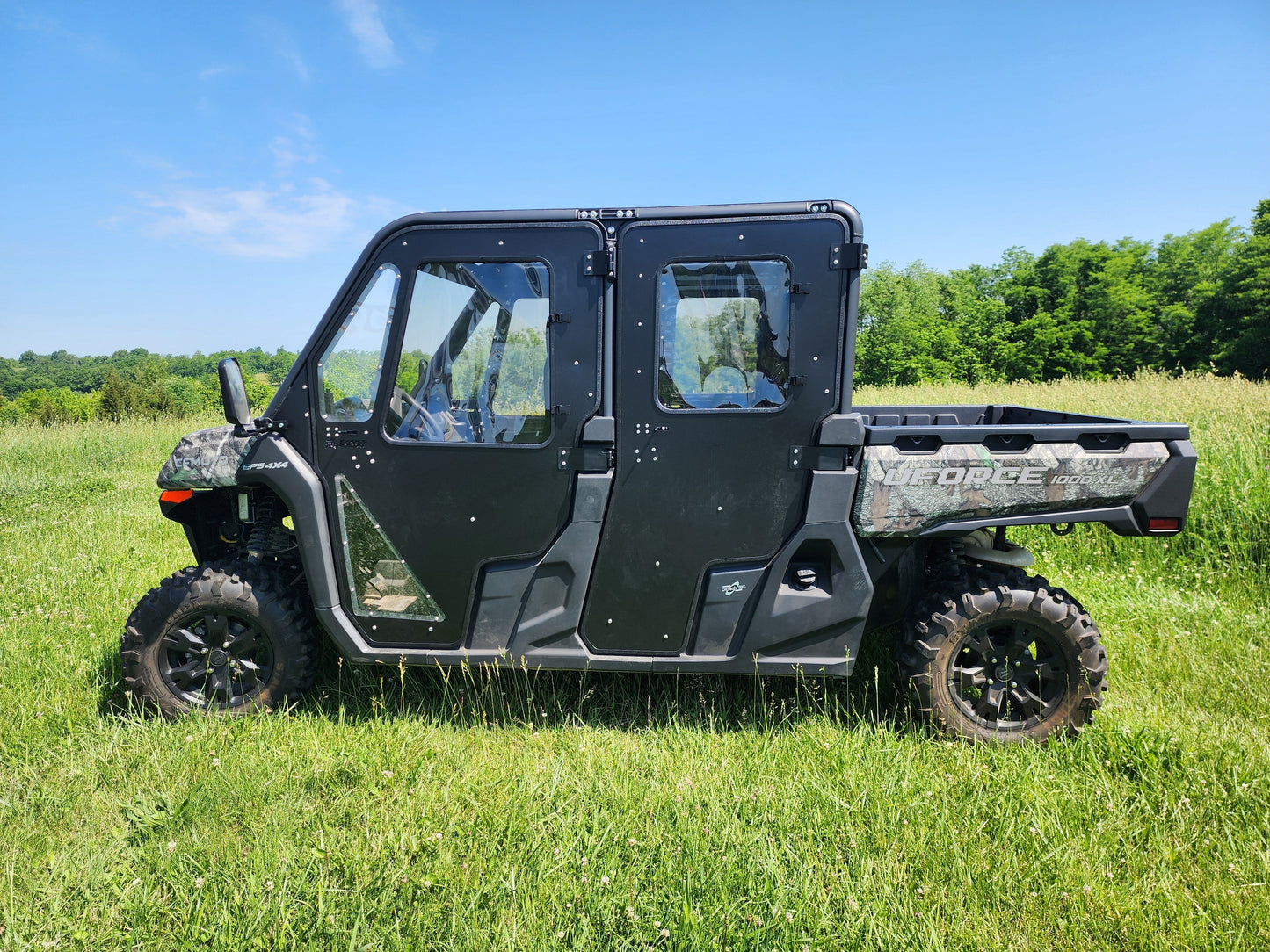 CFMoto UForce 1000XL - 3/8" ABS Hard Doors - 3 Star UTV