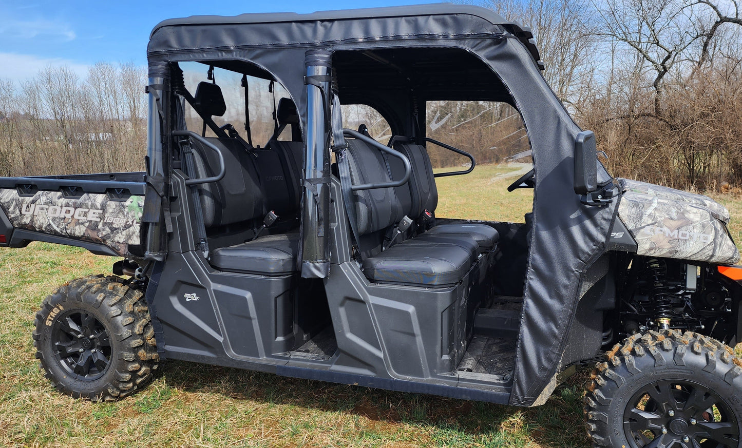 CFMoto UForce 1000XL - Full Soft Front and Rear Doors - 3 Star UTV