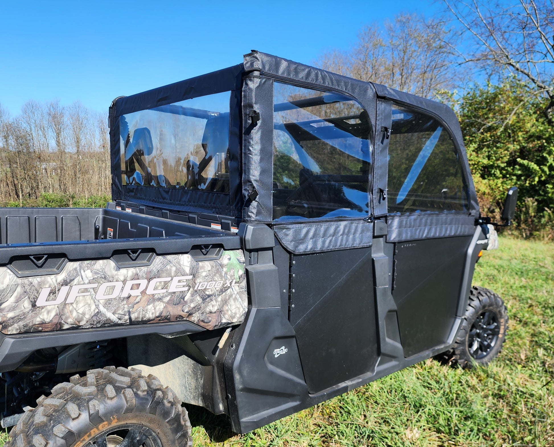 CFMoto UForce 1000XL - Upper Door (Front & Rear)/Rear Window Combo - 3 Star UTV